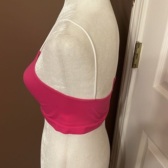 Free People Sweetheart Seamless  Brami  New Size XSmall / Small pink whi… - Picture 3 of 5